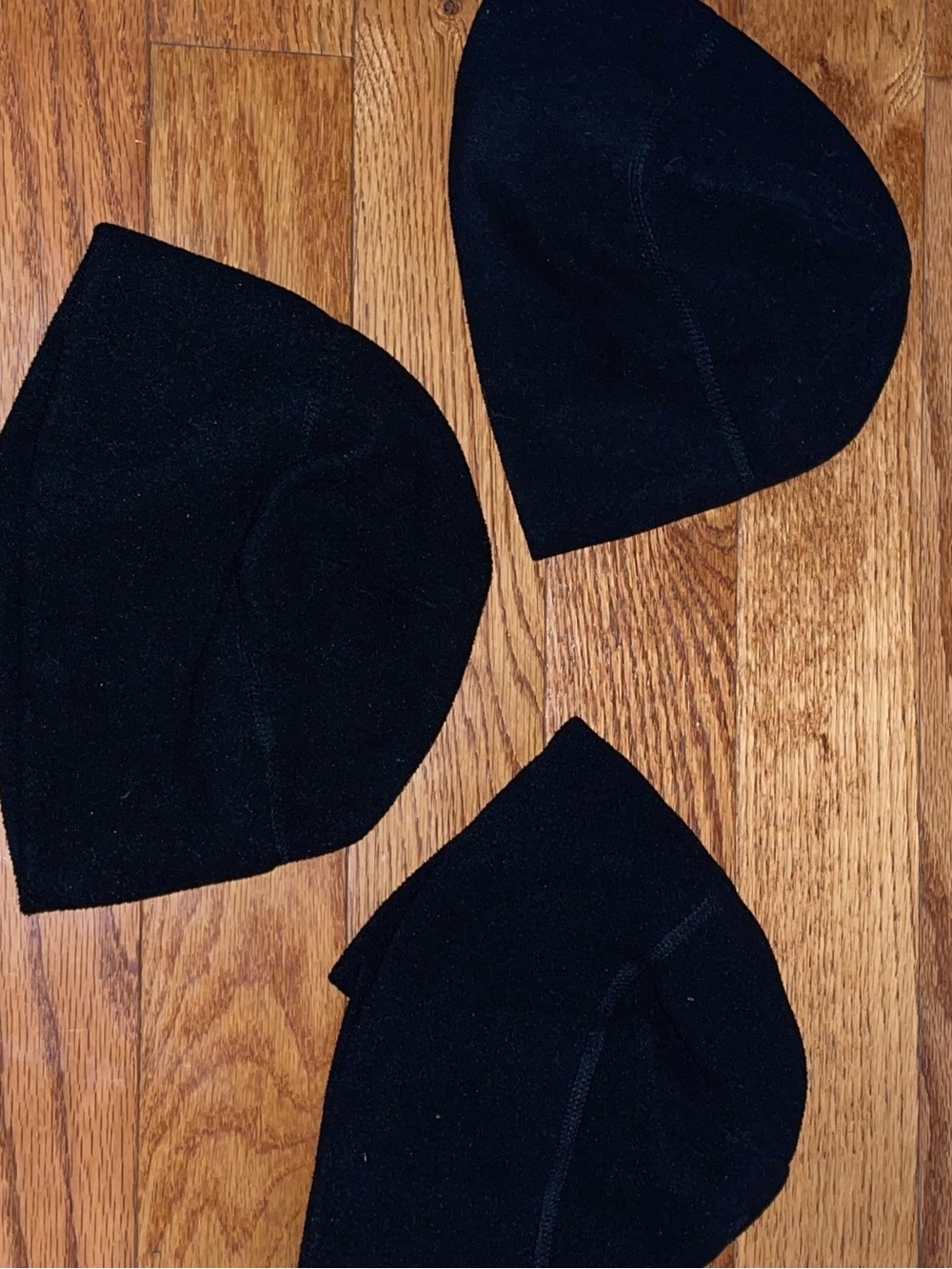 Army pt beanie plain black (3 beanies one price)